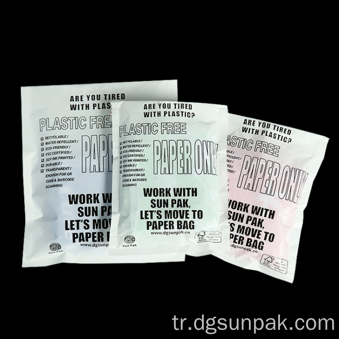 çevre dostu lüks kağıt torba ambalajı geri dönüştürülebilir çanta